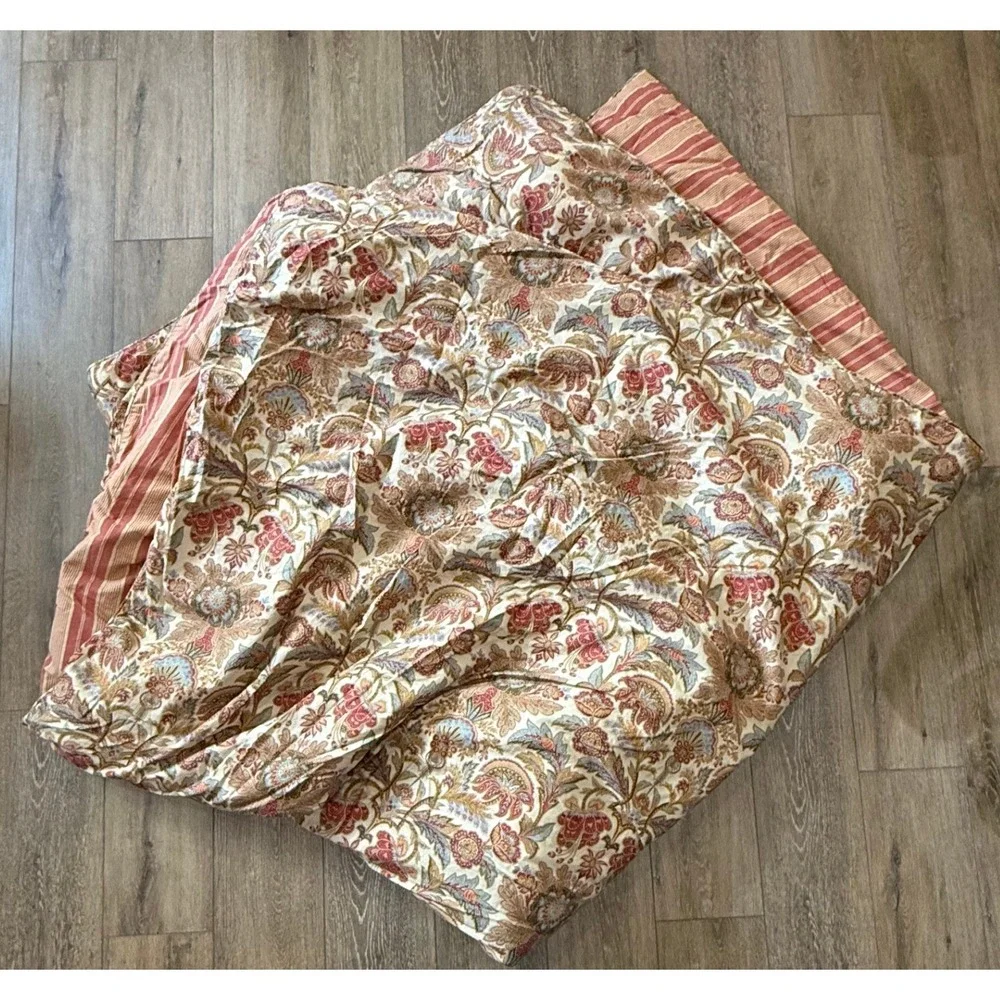 Vintage Ralph Lauren Chapman Paisley Full Queen Comforter 4 Standard Pillowcases